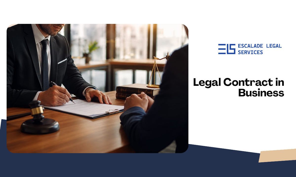 Legal contract in business