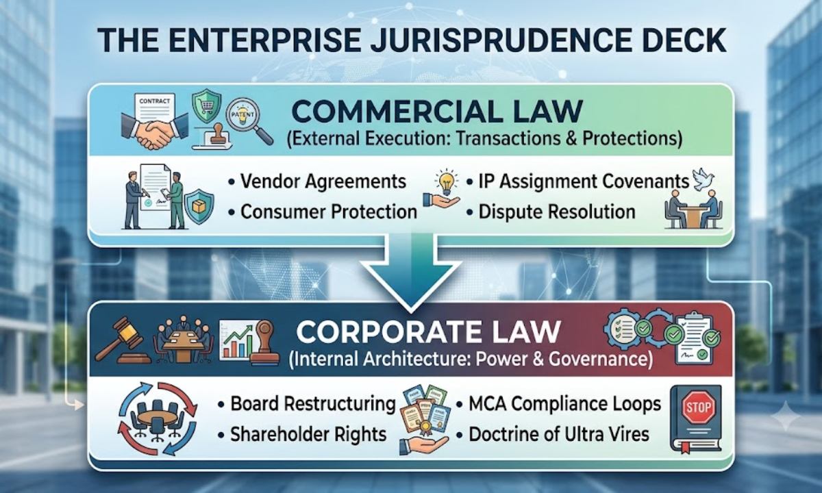 Corporate Law vs. Commercial Law