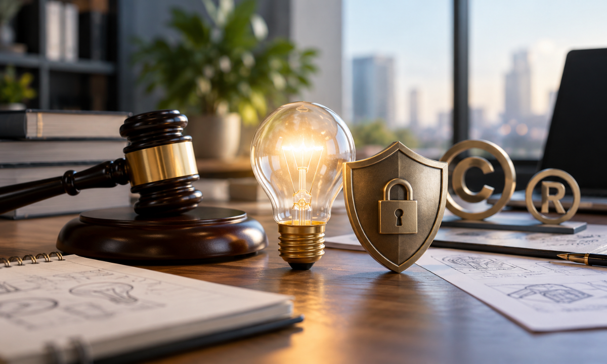 Intellectual property ownership and protection for software, trademarks, and other startup assets