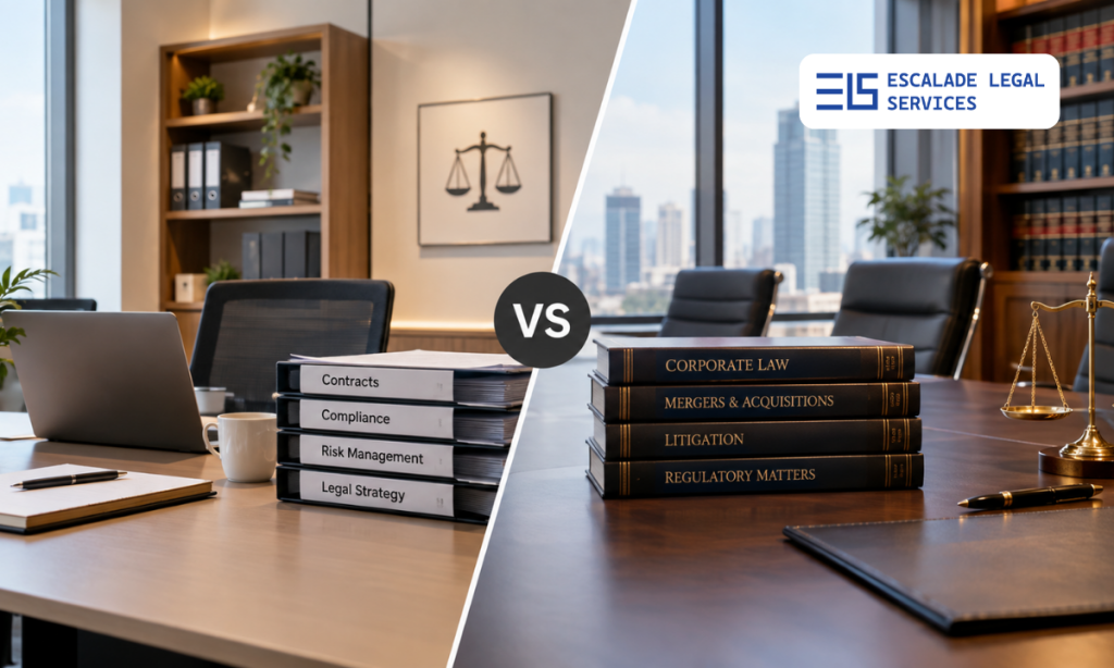 In-House Legal Team vs Corporate Law Firm: Which Is Right for Your Business?