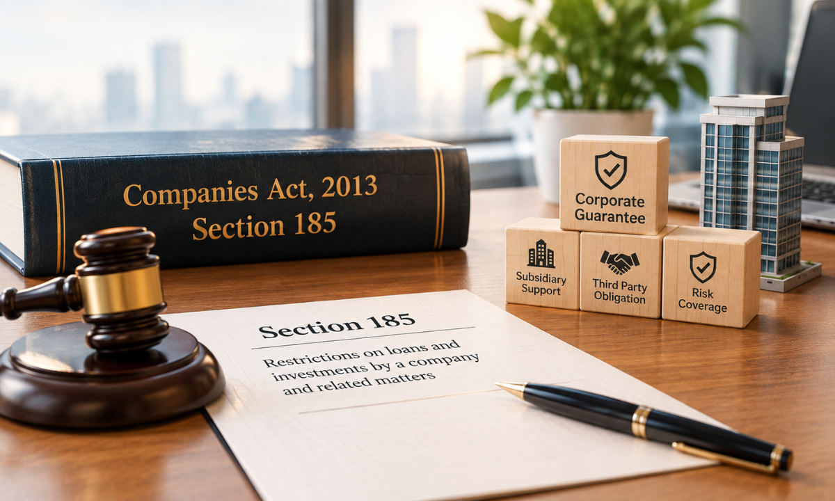 Section 185 of the Companies Act and corporate guarantees in India