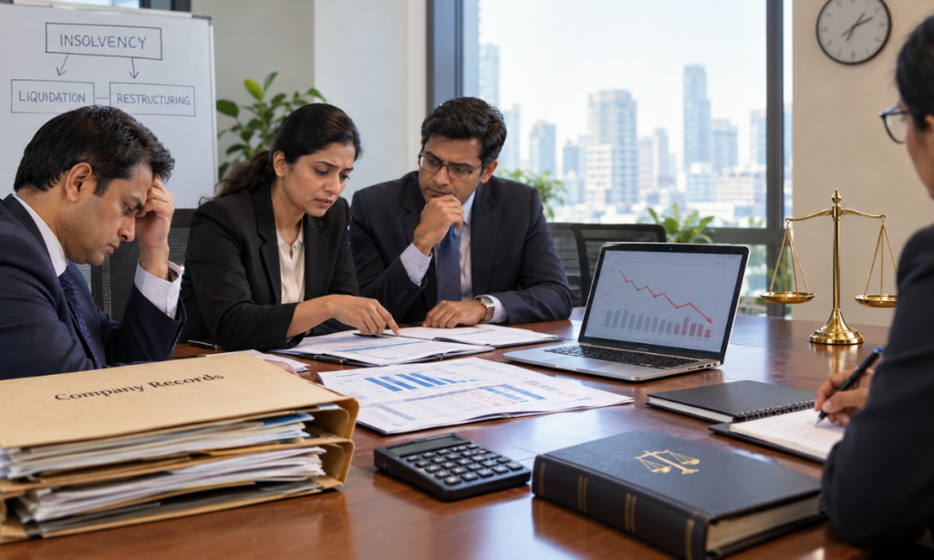 Twilight period and wrongful trading during corporate insolvency in India